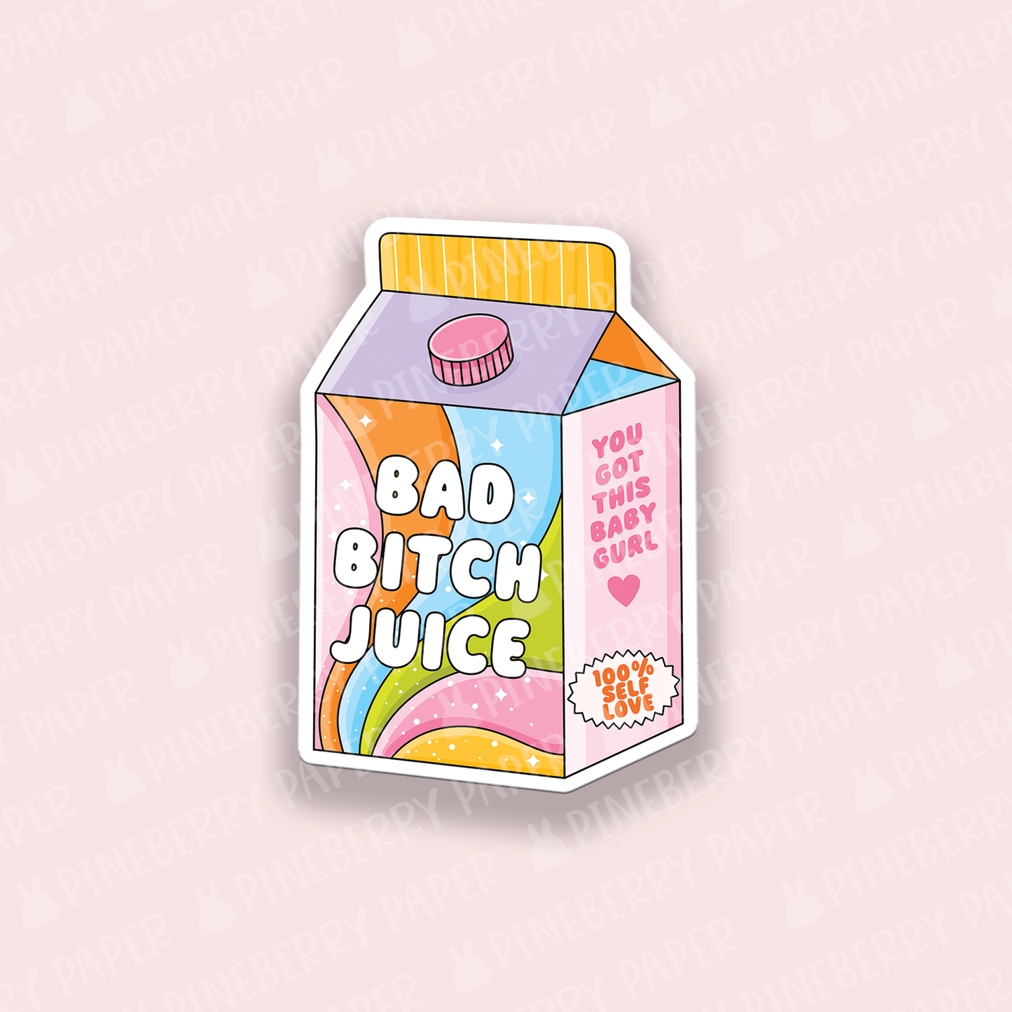 Bad Bitch Juice Sticker