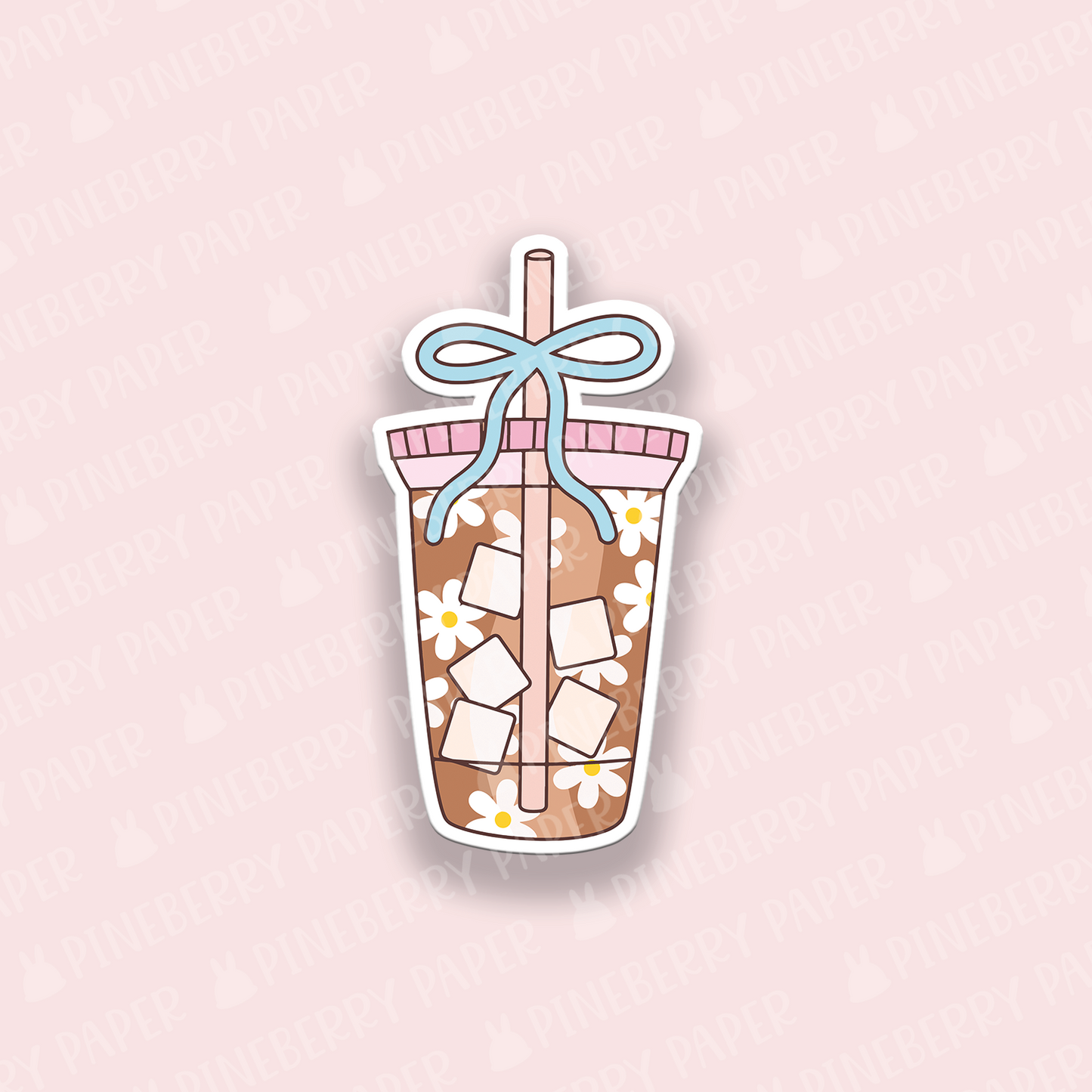 Iced Coffee Sticker