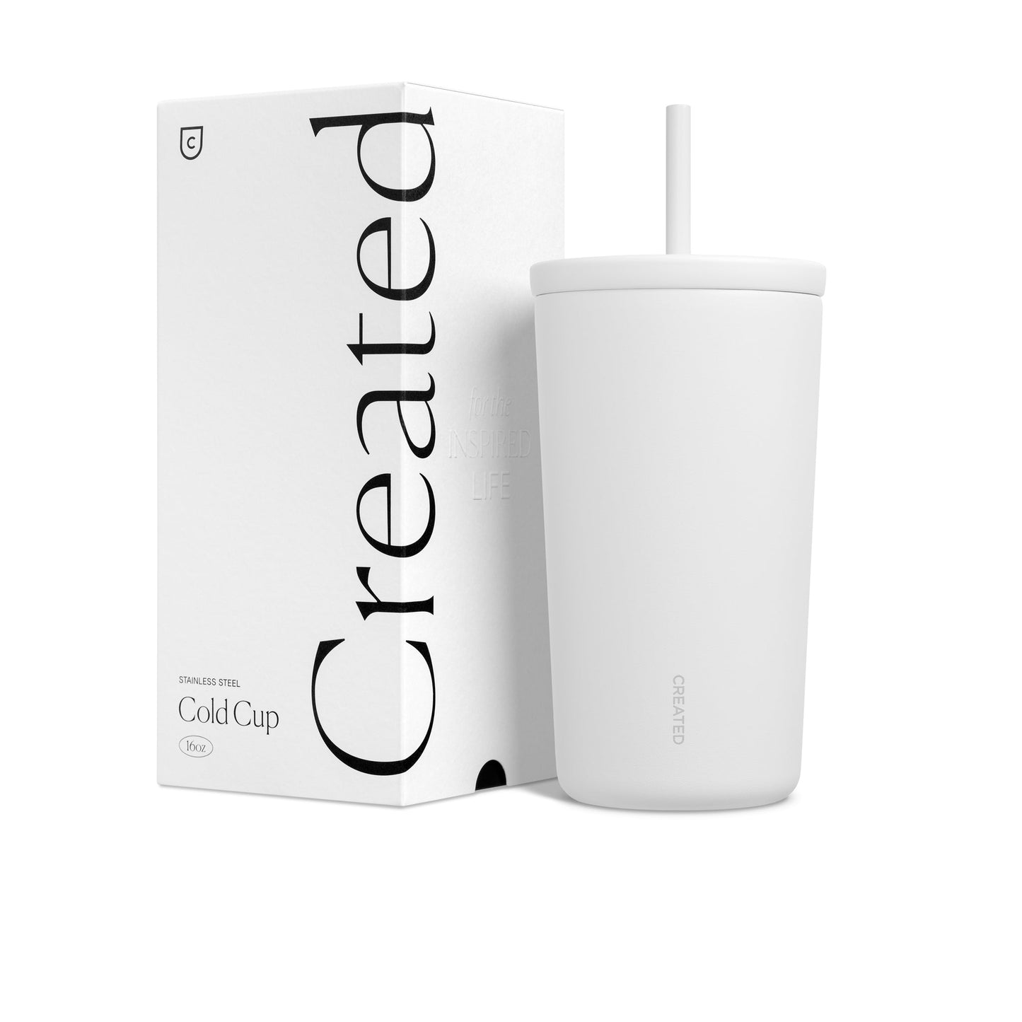 White 16oz Cold Cup