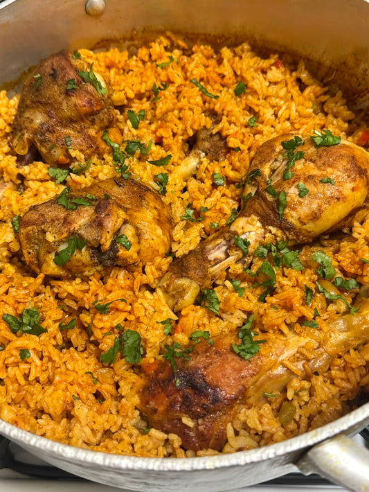 Arroz Con Gandules y Pollo (Puerto Rican Style)