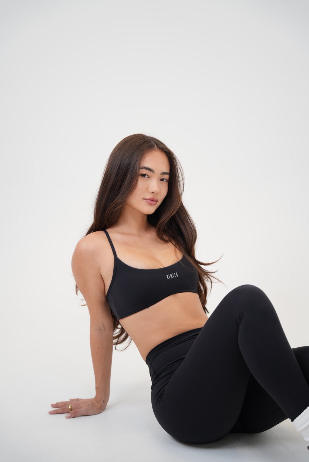 My Time Is Divine V-Waist Legging - Black