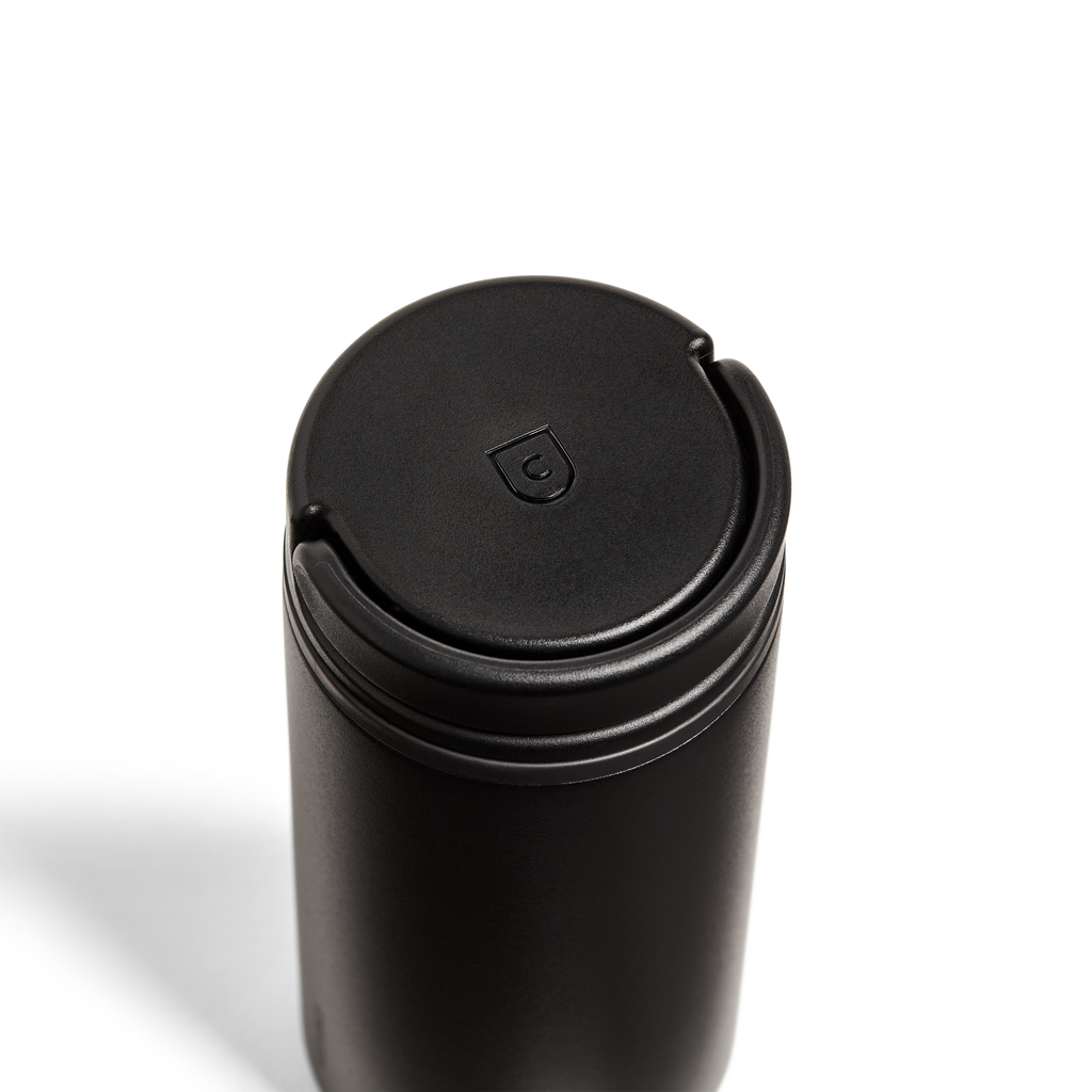 12oz  Blk Nomad Grip Tumbler