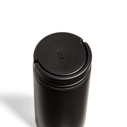 12oz  Blk Nomad Grip Tumbler