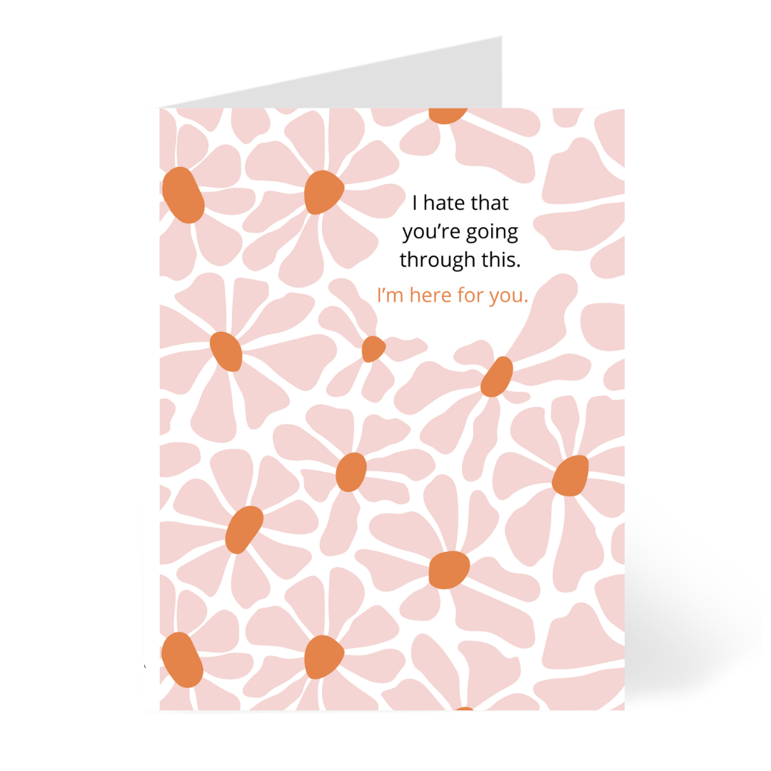 Here For You Card