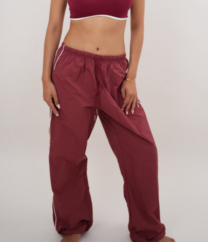 I Accept Change with Grace Pant- Red