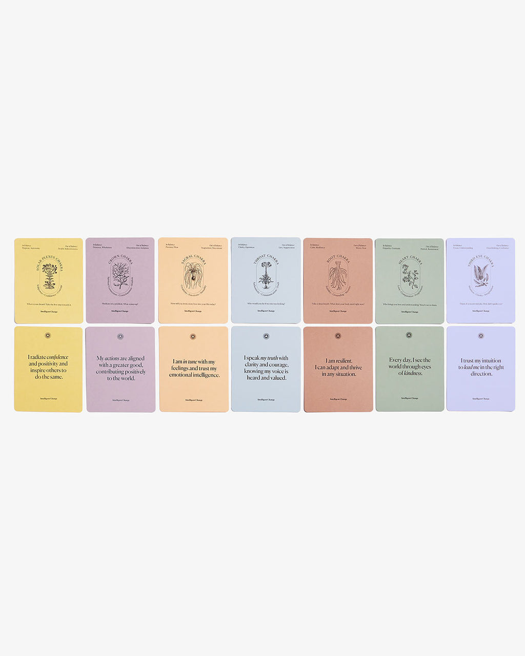 Chakra Balancing Affirmations Deck