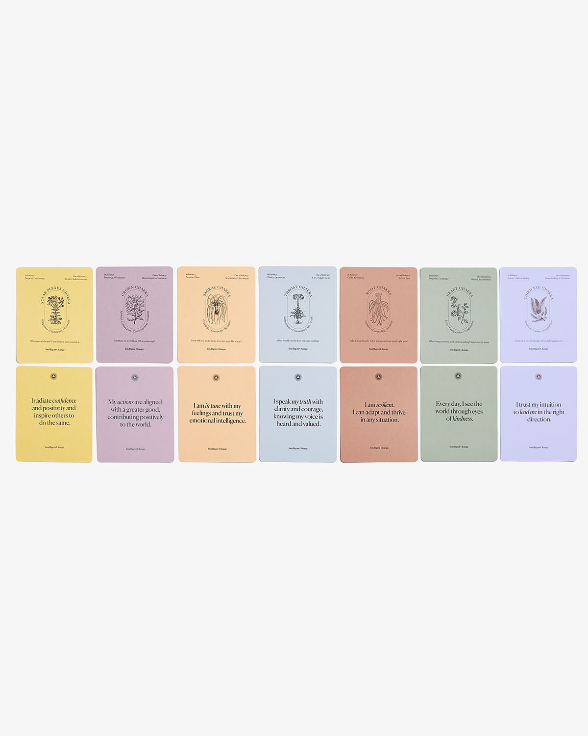 Chakra Balancing Affirmations Deck