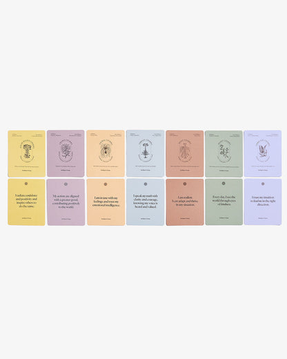 Chakra Balancing Affirmations Deck