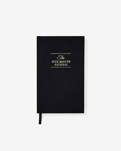 The Five Minute Journal - Black
