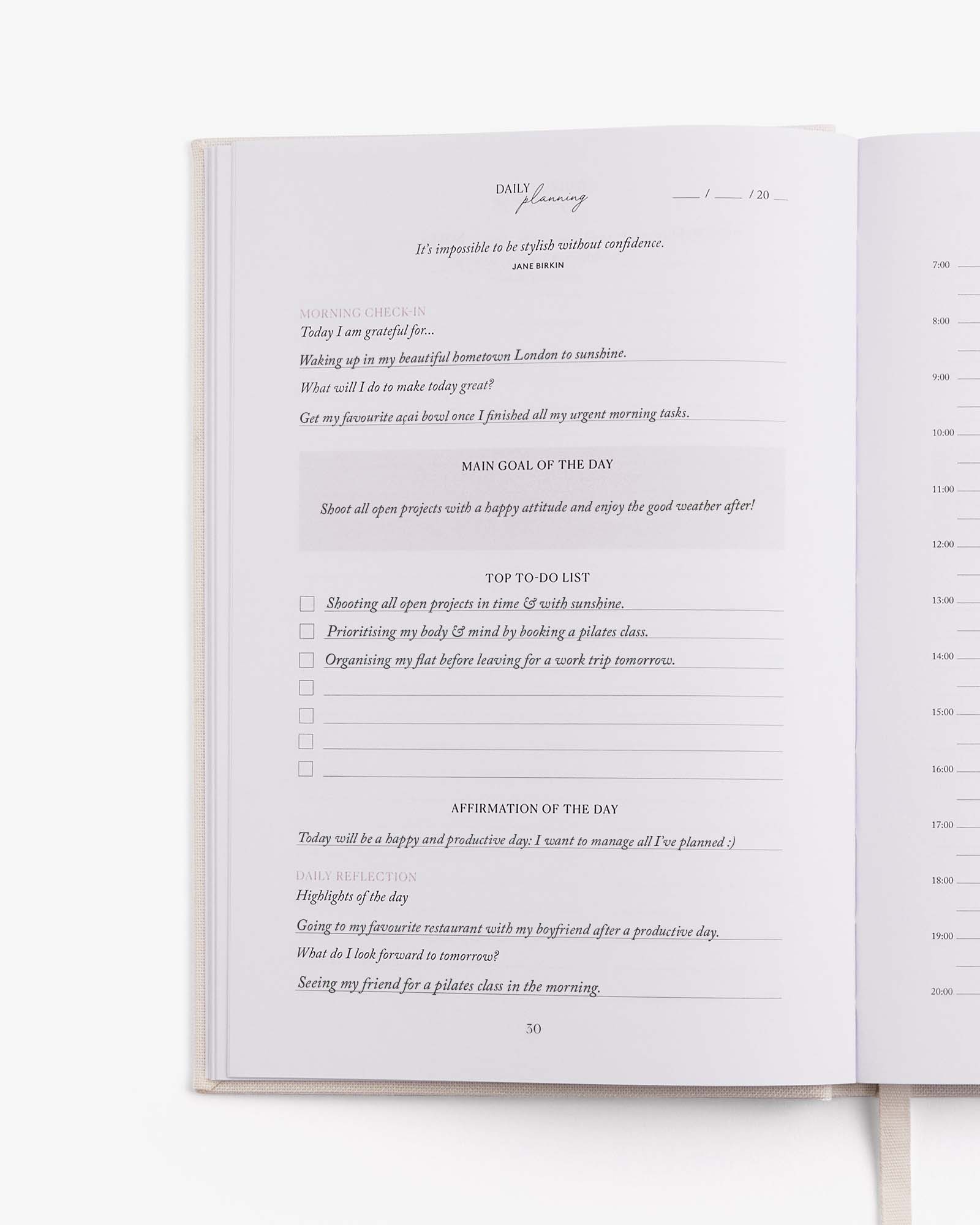 Life &Style Planner - Off-White