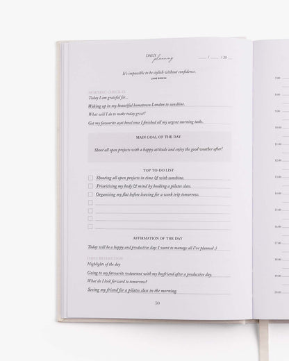 Life &Style Planner - Off-White