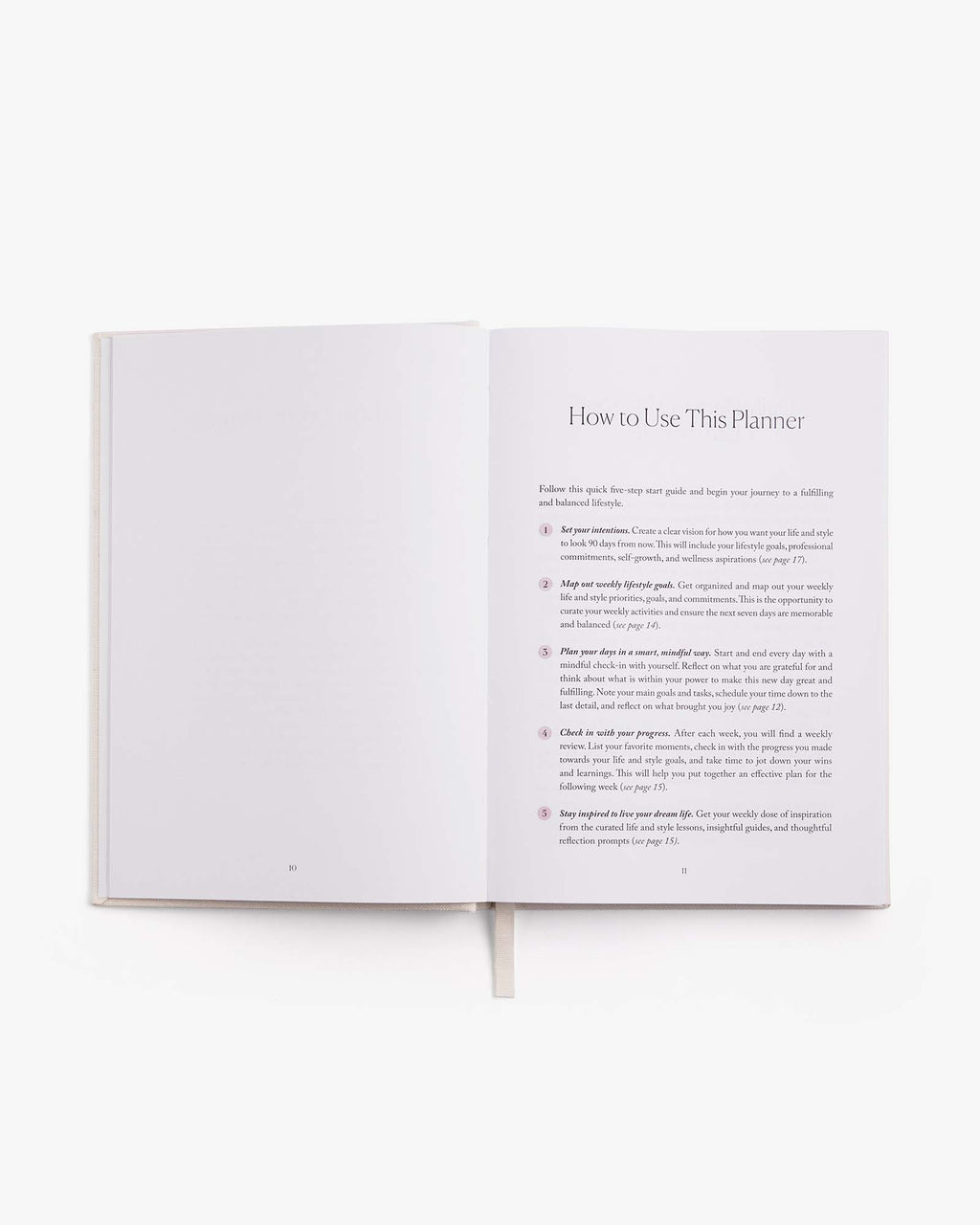 Life &Style Planner - Off-White