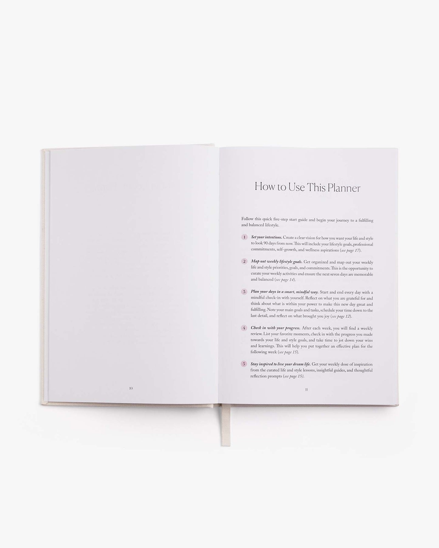 Life &Style Planner - Off-White
