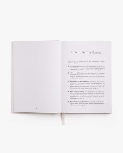 Life &Style Planner - Off-White