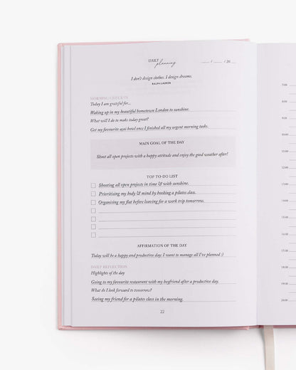 Life & Style Planner - Light Pink
