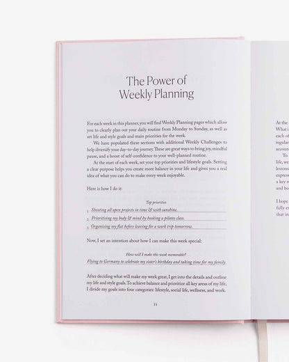 Life & Style Planner - Light Pink