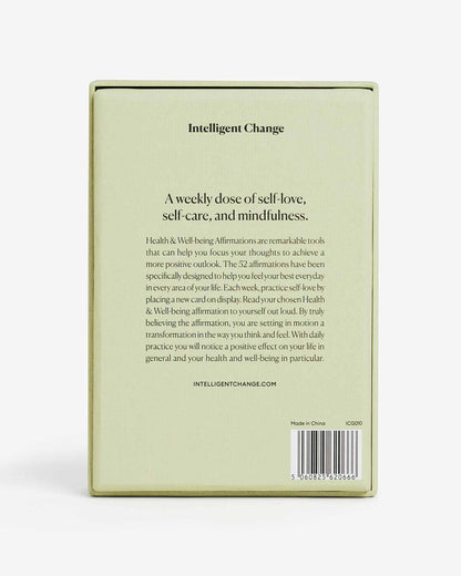 Health & Wellbeing Affirmations Deck