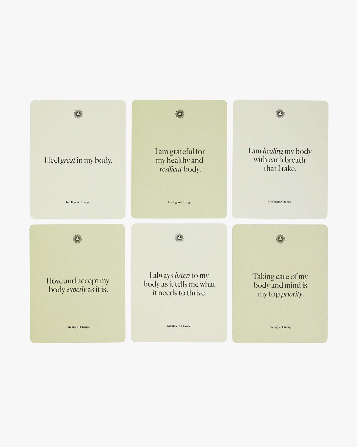 Health & Wellbeing Affirmations Deck