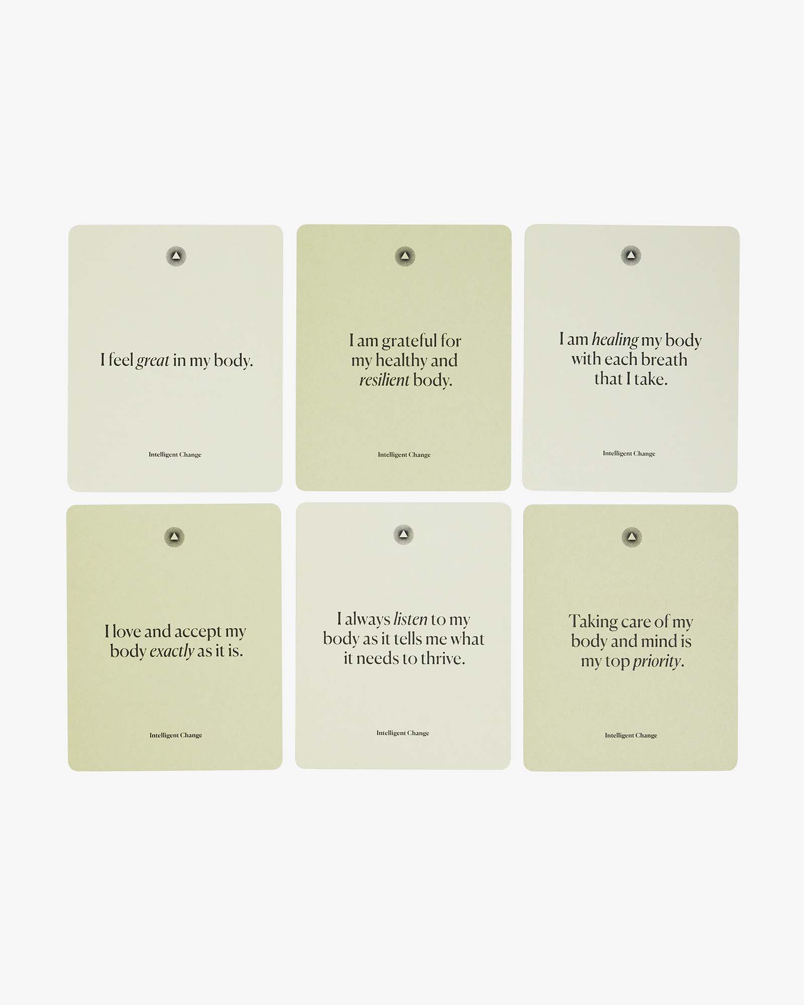 Health & Wellbeing Affirmations Deck