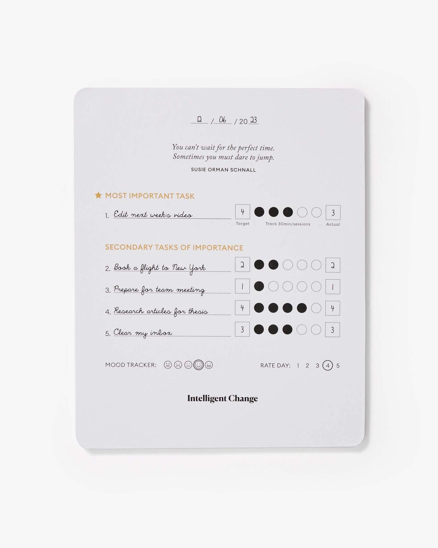 Productivity Planner Deck