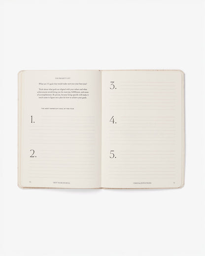 Best Year Journal - Oat
