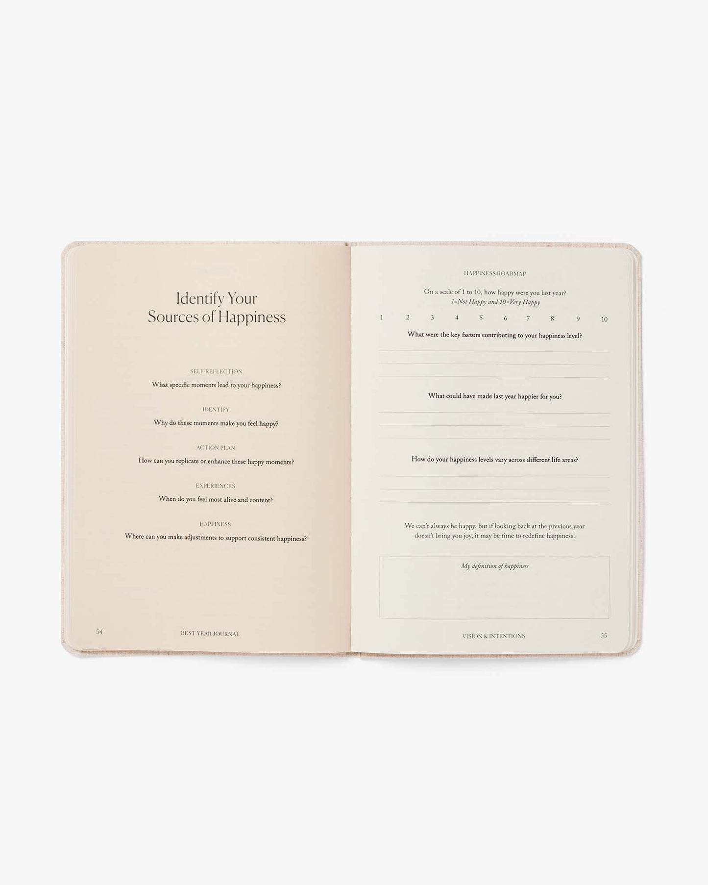 Best Year Journal - Black
