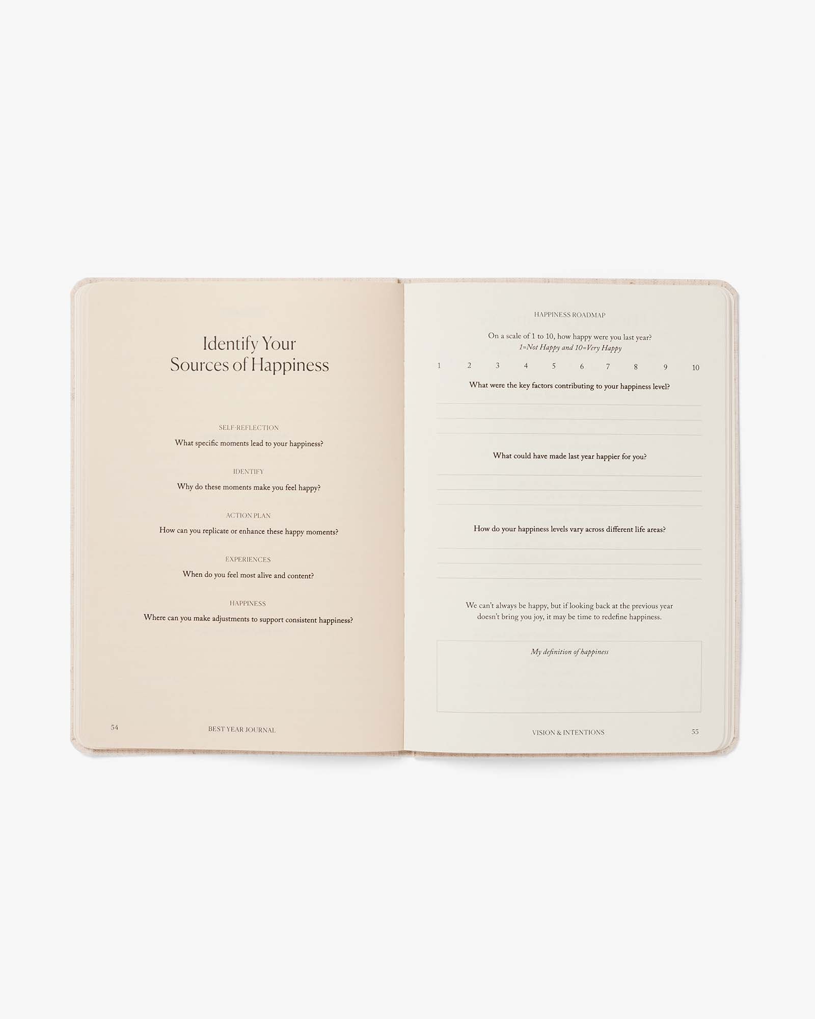Best Year Journal - Black
