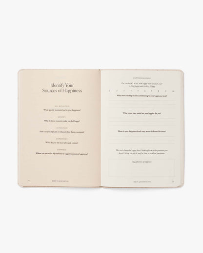 Best Year Journal - Black