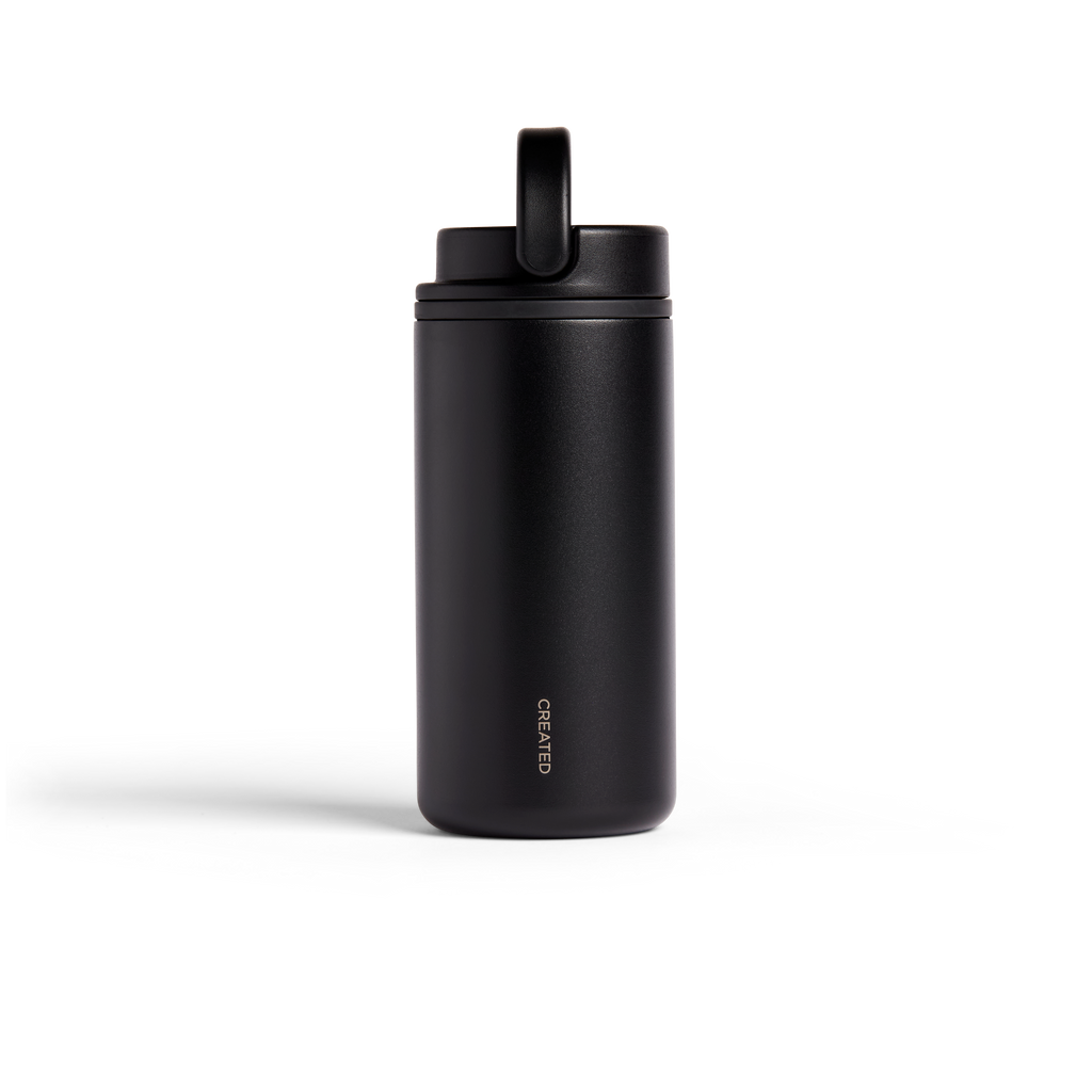 12oz  Blk Nomad Grip Tumbler