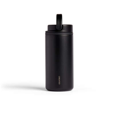 12oz  Blk Nomad Grip Tumbler