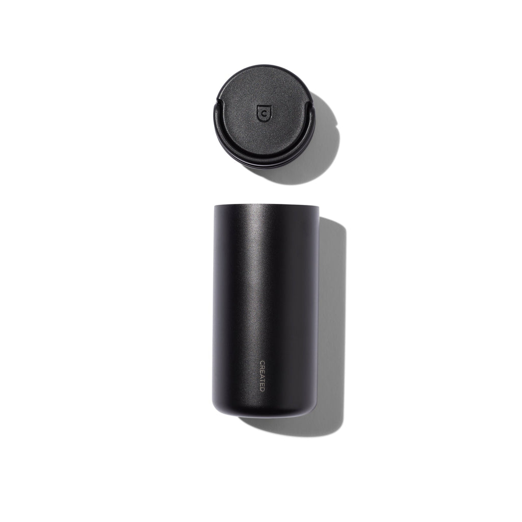 12oz  Blk Nomad Grip Tumbler