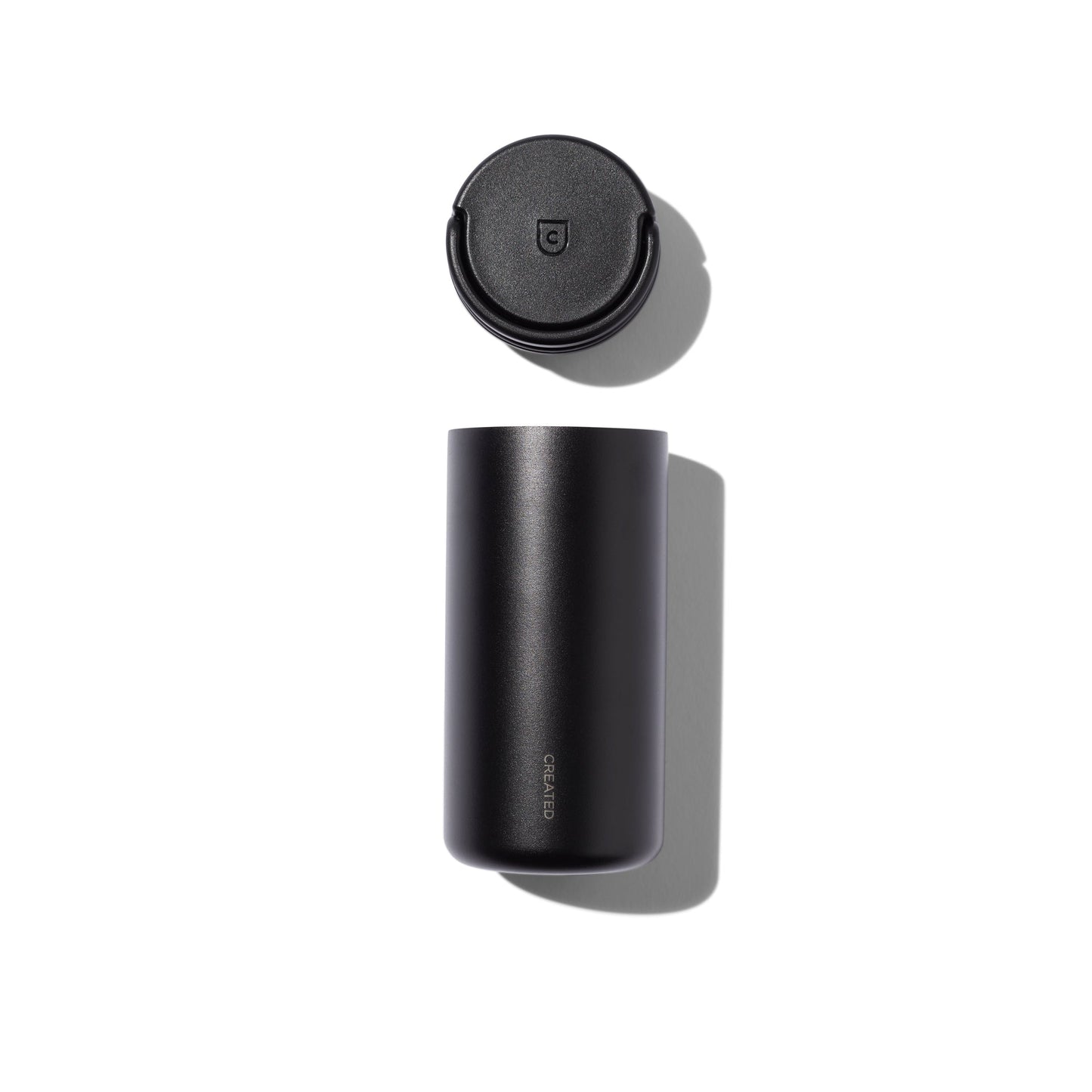 12oz  Blk Nomad Grip Tumbler