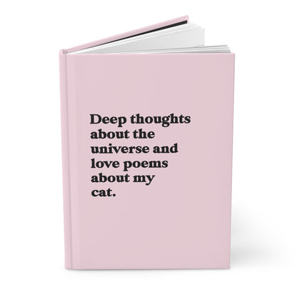 Deep Thoughts Journal - Cat