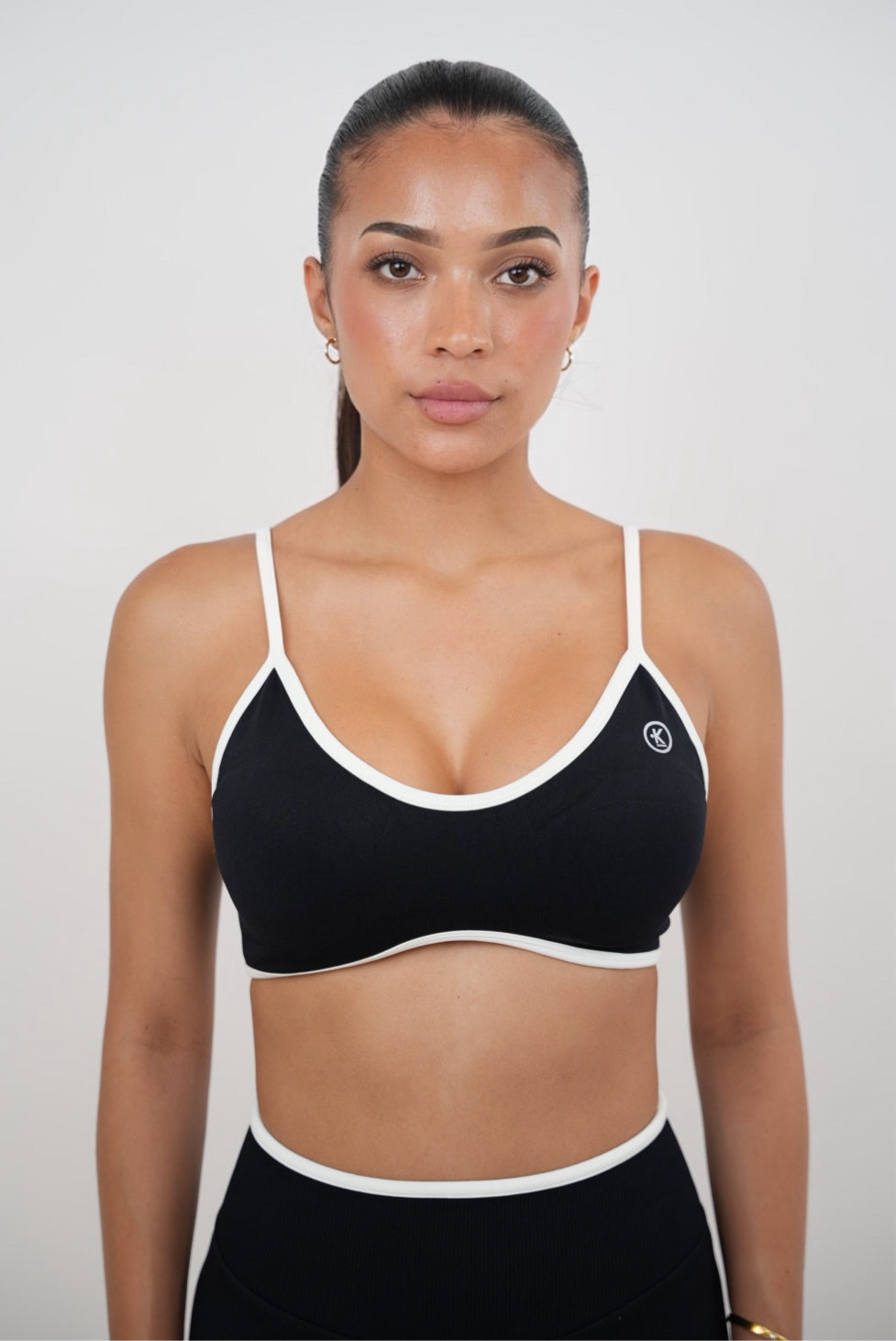 Passion is Power Sports Bra - Black