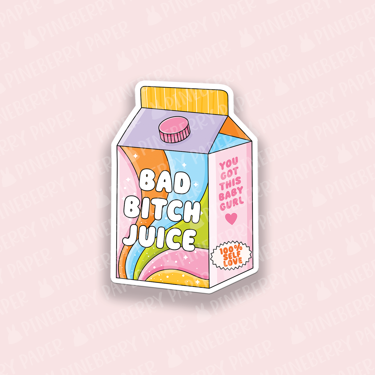 Bad Bitch Juice Sticker