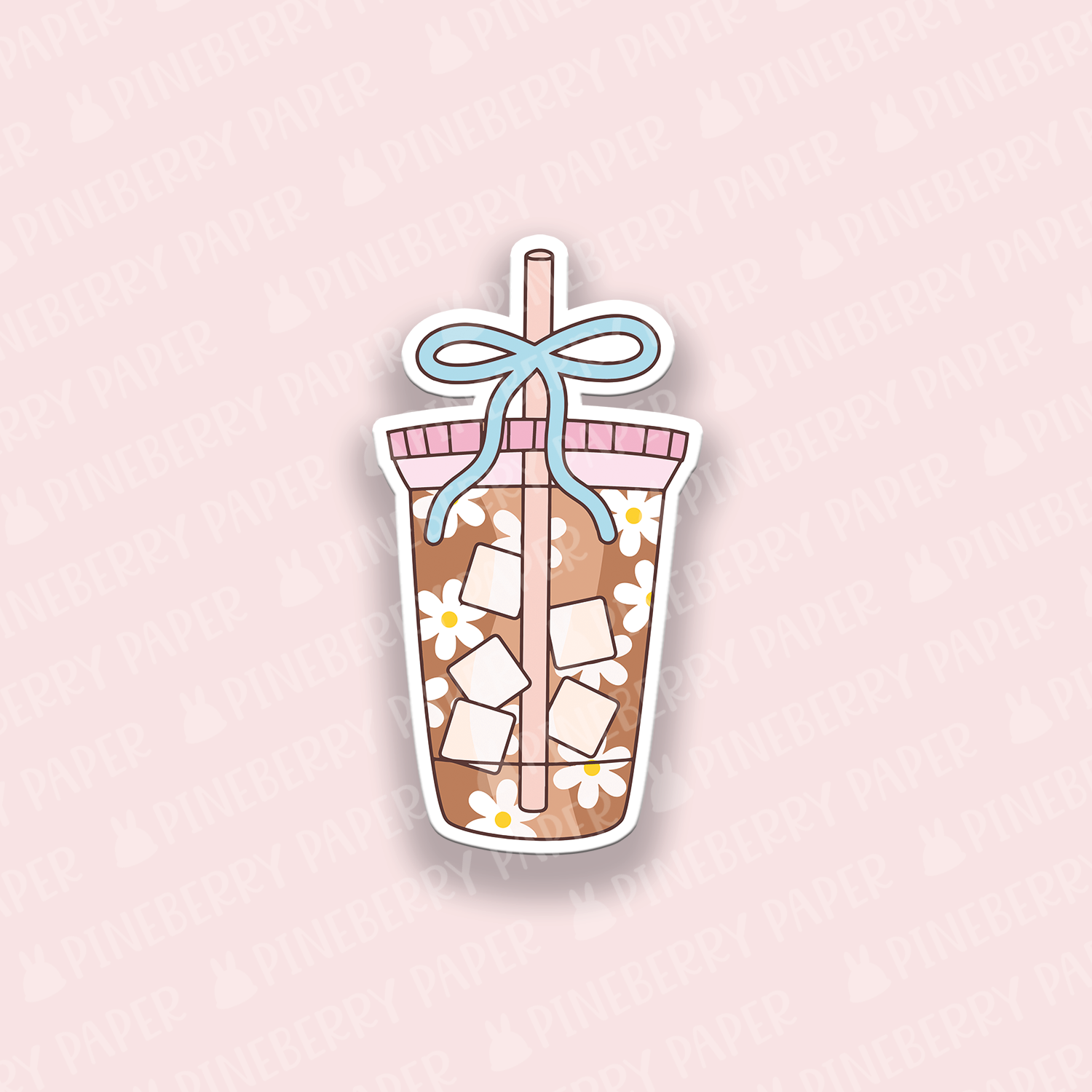 Iced Coffee Sticker