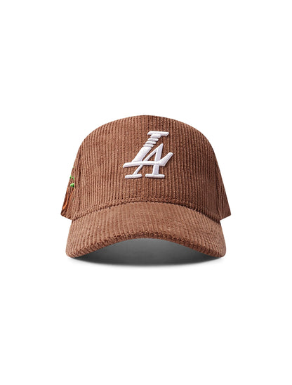 Brown Paradise La Corduroy Hat