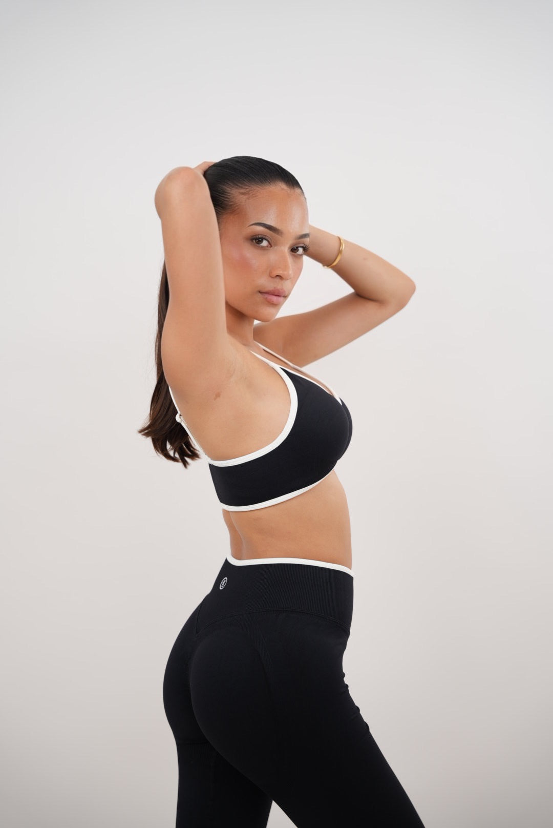 Passion is Power Sports Bra - Black
